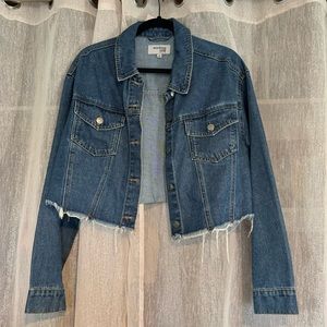 Cropped Jean Jacket